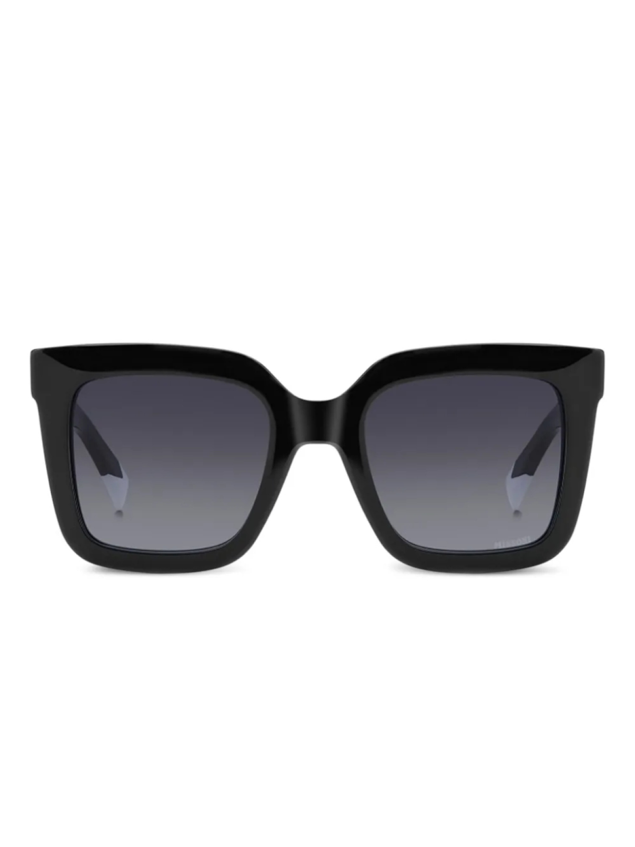 

Солнцезащитные очки в квадратной оправе MISSONI EYEWEAR, черный