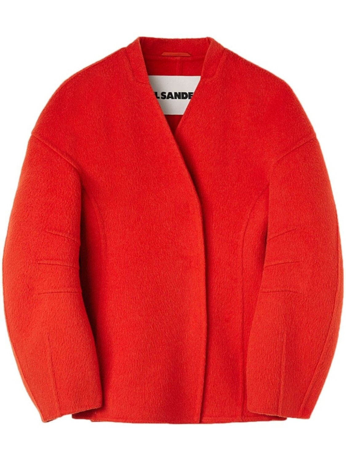 

Jil Sander пиджак из смесовой шерсти, красный