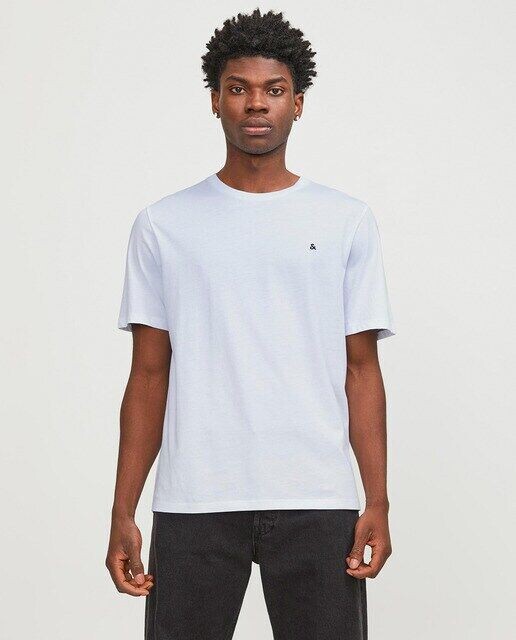 

Мужская футболка с коротким рукавом Jack & Jones, белый