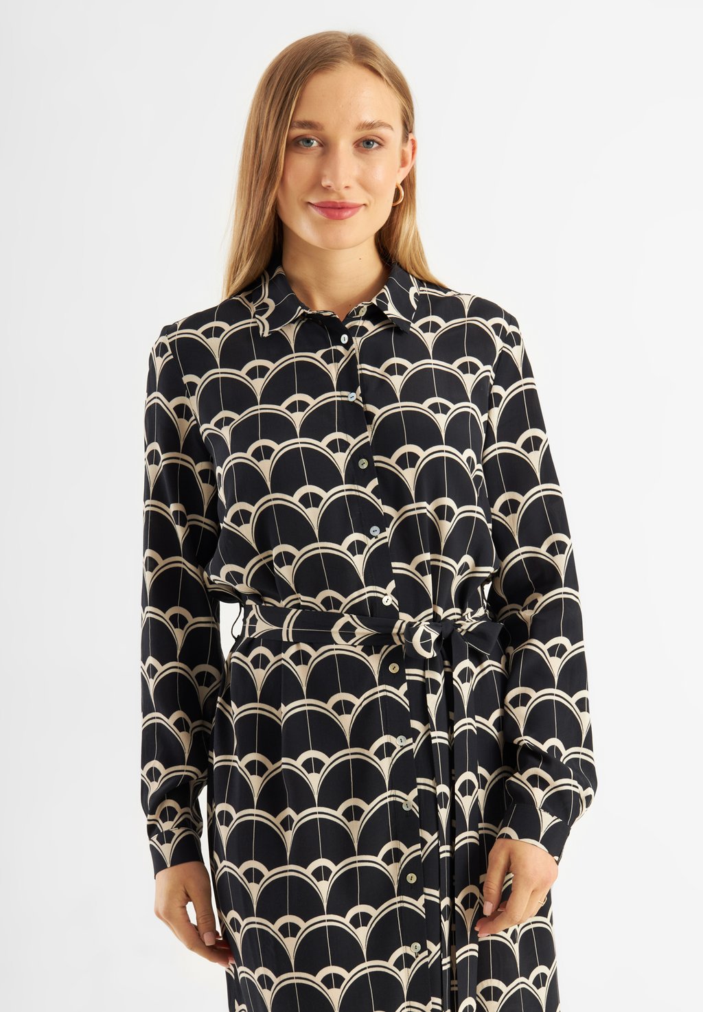 

Платье-рубашка PRINTED JOPLIN Jascha Stockholm, черный