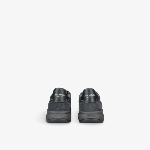 Кроссовки Axel Arigato Genesis neo runner низкие из замши и кожи, черный — фото 3
