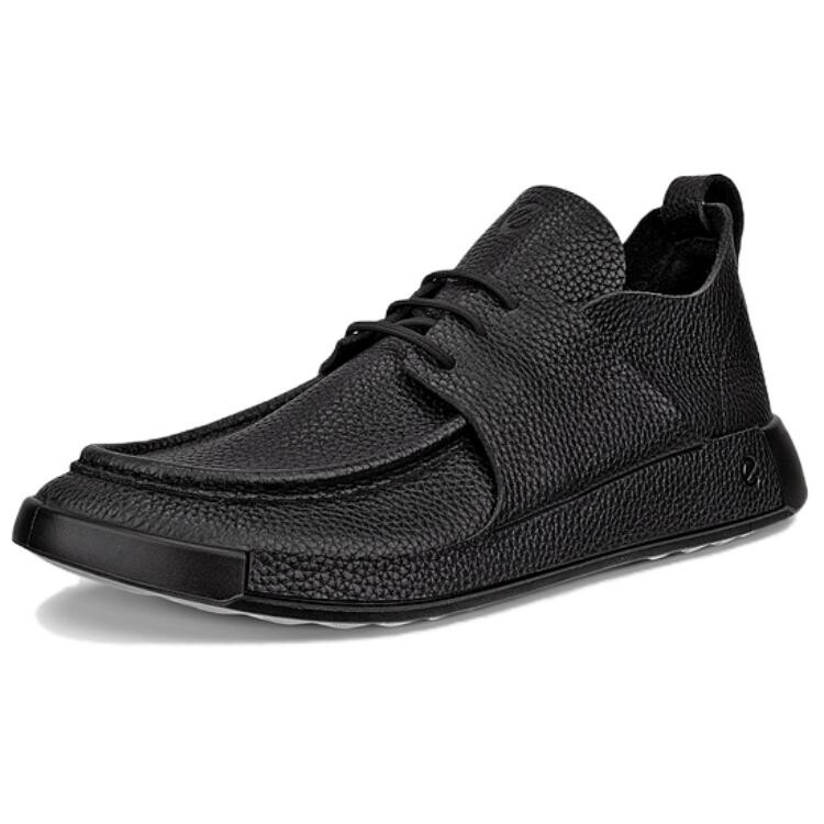 Мужские туфли Ecco Men's Casual Shoes Men Low-Top Black — фото 2