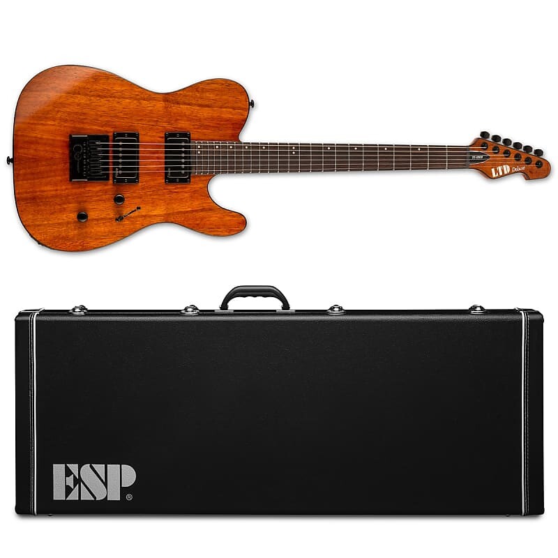 

Электрогитара ESP LTD TE-1000 Evertune Koa Natural Gloss Electric Guitar + Hard Case