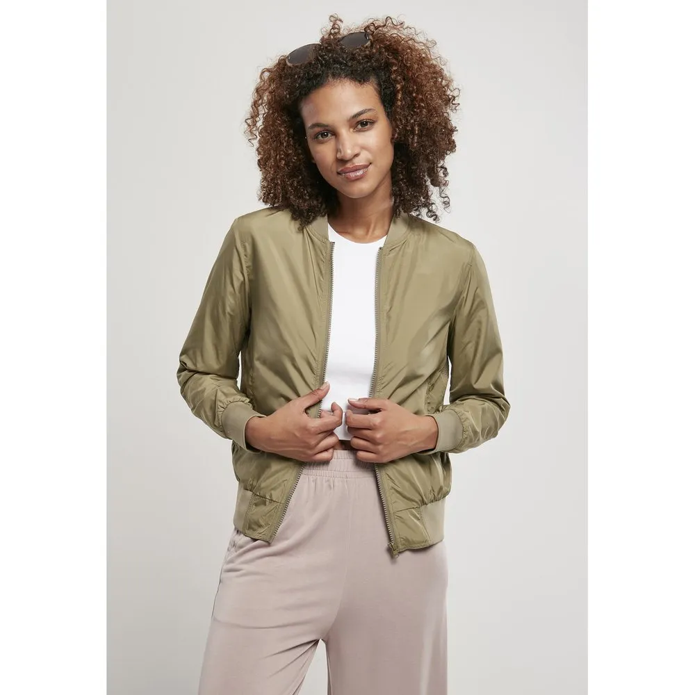 

Куртка Urban Classics Bombers, зеленый