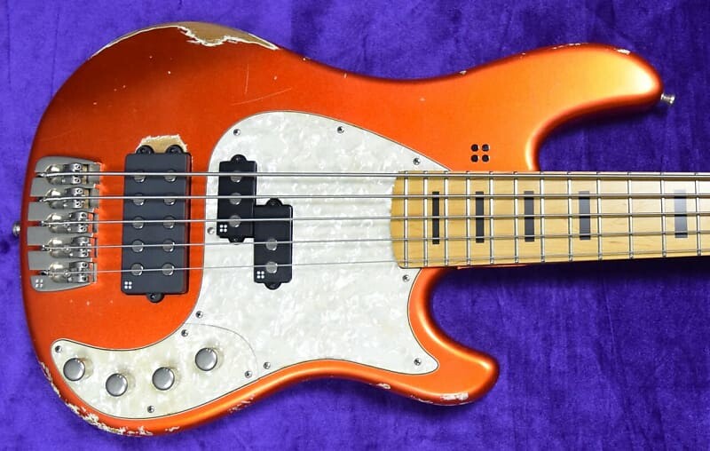 

Басс гитара Sandberg California VM-5, Hardcore Aged Orange Metallic / Maple