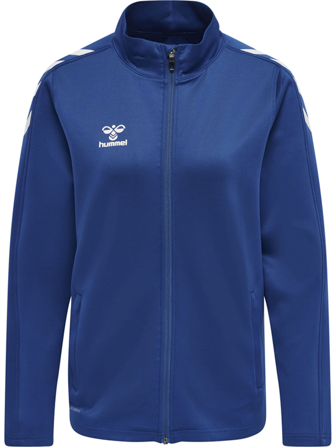 

Толстовка Hummel Reißverschlussjacke Hmlcore Xk Poly Zip Sweat Woman, цвет TRUE BLUE
