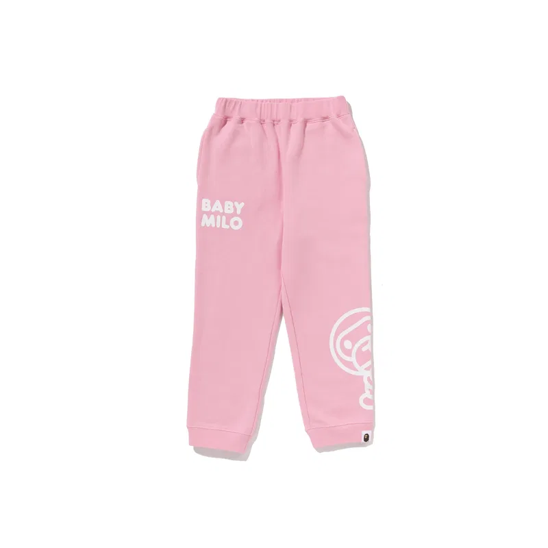 Детские спортивные штаны A BATHING APE розовые