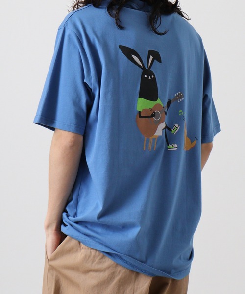 

FUNALIVE Футболка с вышивкой, SHABBY, синий