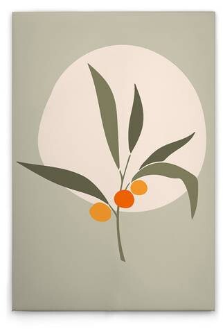 

Картина на холсте A.S. Création Olive 3 цвет grüncremeorangegelb