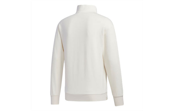 Толстовка [same to the left] wuji high collar side button sports men's white Adidas, розовый — фото 2