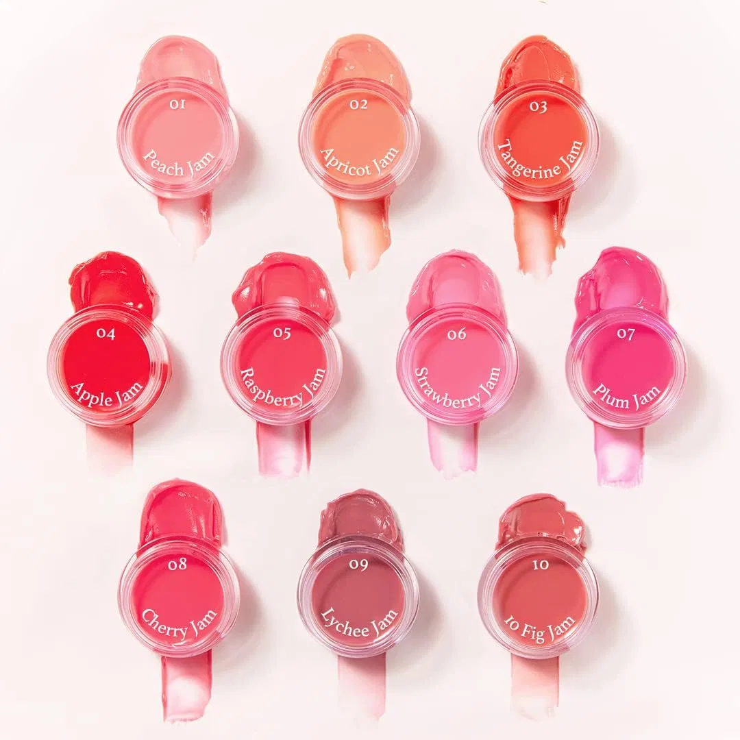 Бальзам для губ с блеском Dasique Daisy Fruity Lip Jam 3 г, 06 Strawberry Jam — фото 2