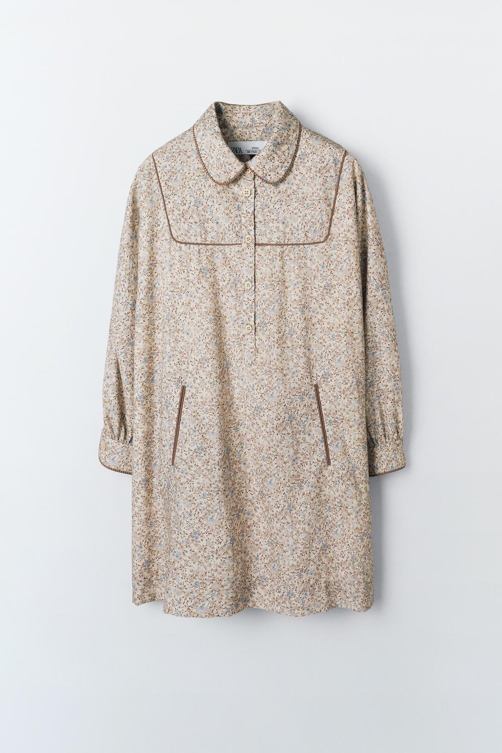 

Цветочное платье ZARA, напечатано