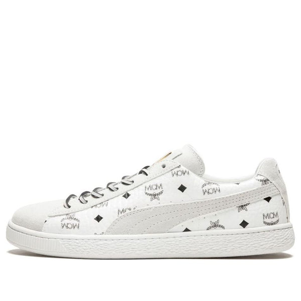 

Кроссовки mcm x suede 'whisper white' Puma, черный