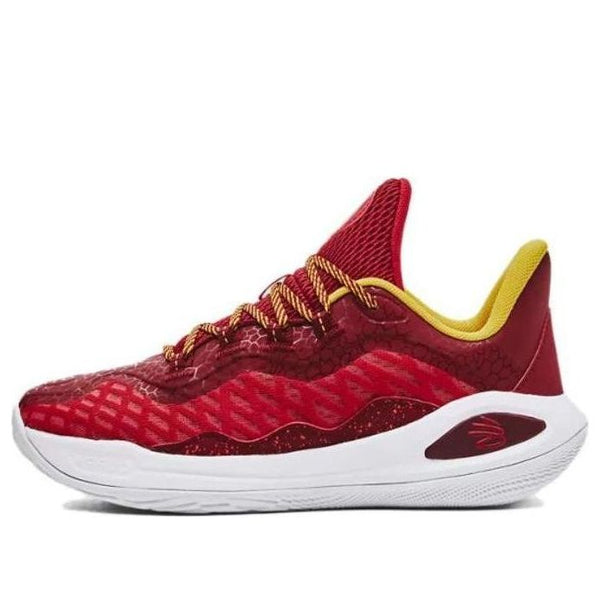 

Кроссовки x bruce lee curry flow 11 'fire' Under Armour, красный