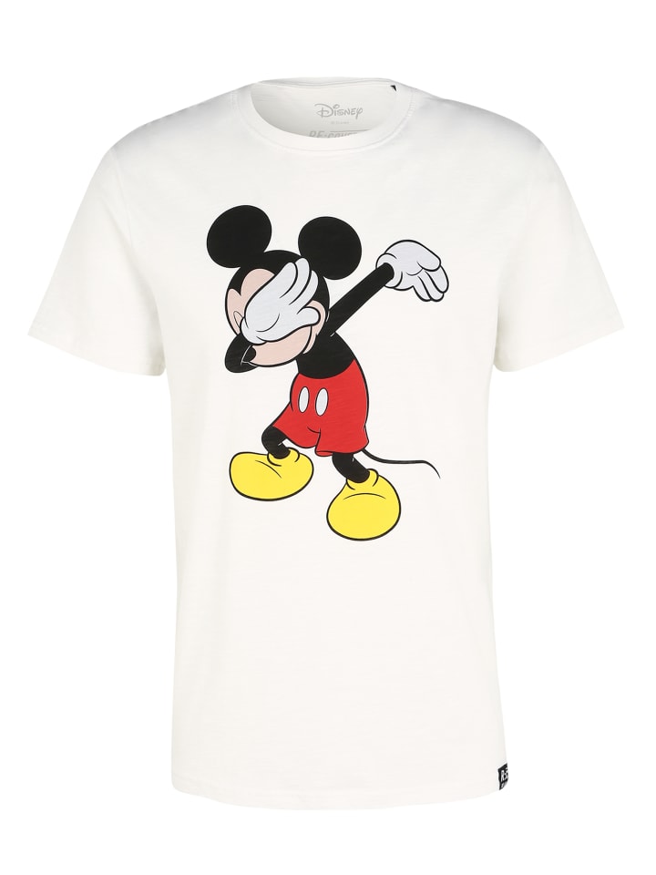 

Футболка Re:Covered T-Shirt Disney Mickey Mouse Dabbing, экрю