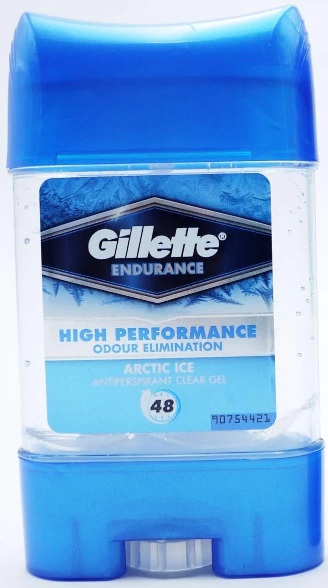 Антиперспирант Gillette Endurance Clear Gel Arctic Ice (2 шт. по 70 мл) Gillette