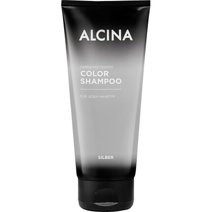 

ALCINA Silver Color Shampoo 200ml - Шампунь для защиты цвета светло-русых и серебристых волос - Блеск и уход за окрашенными и мелированными волосами