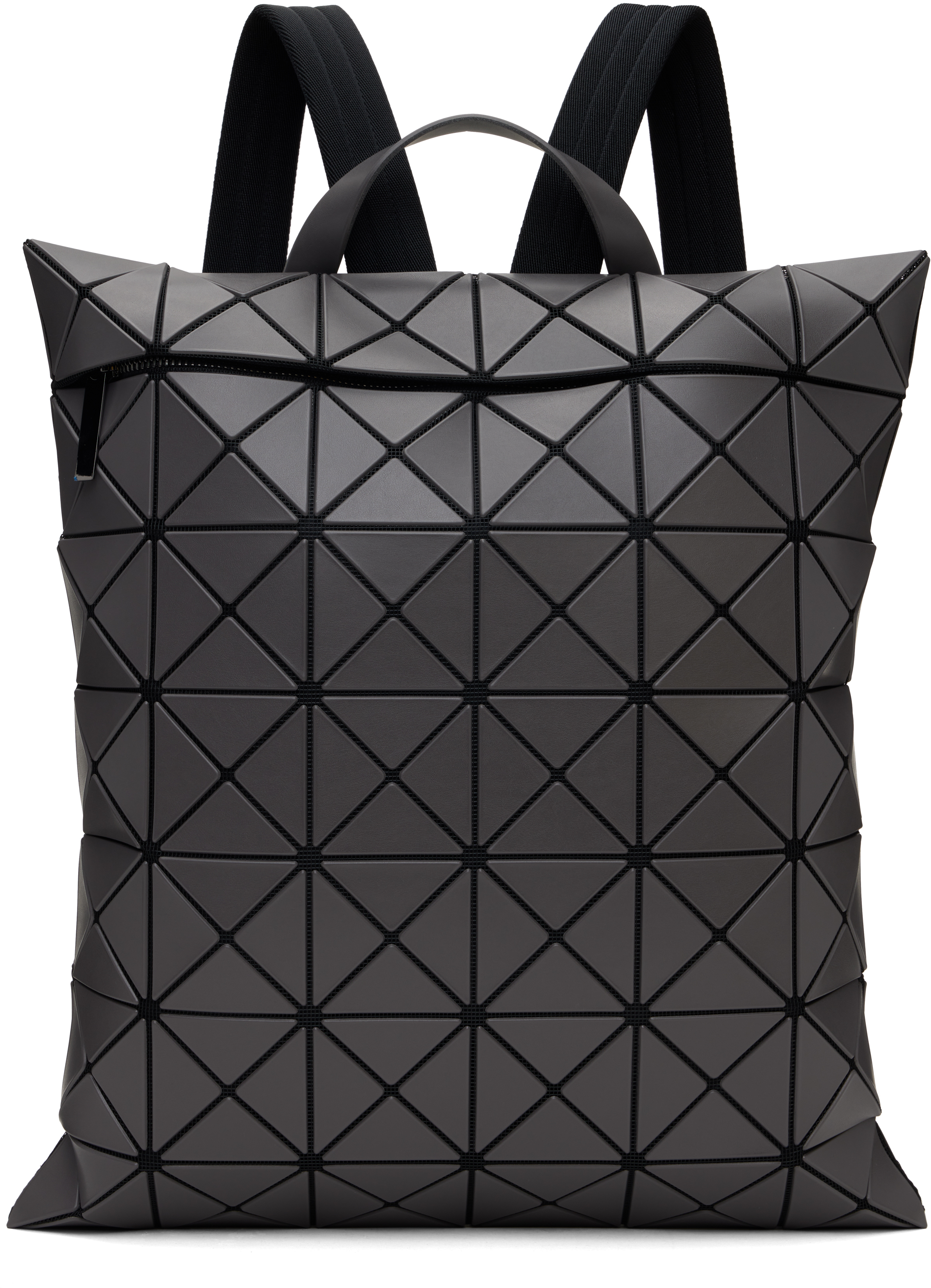 

Серый плоский рюкзак BAO BAO ISSEY MIYAKE, Charcoal gray
