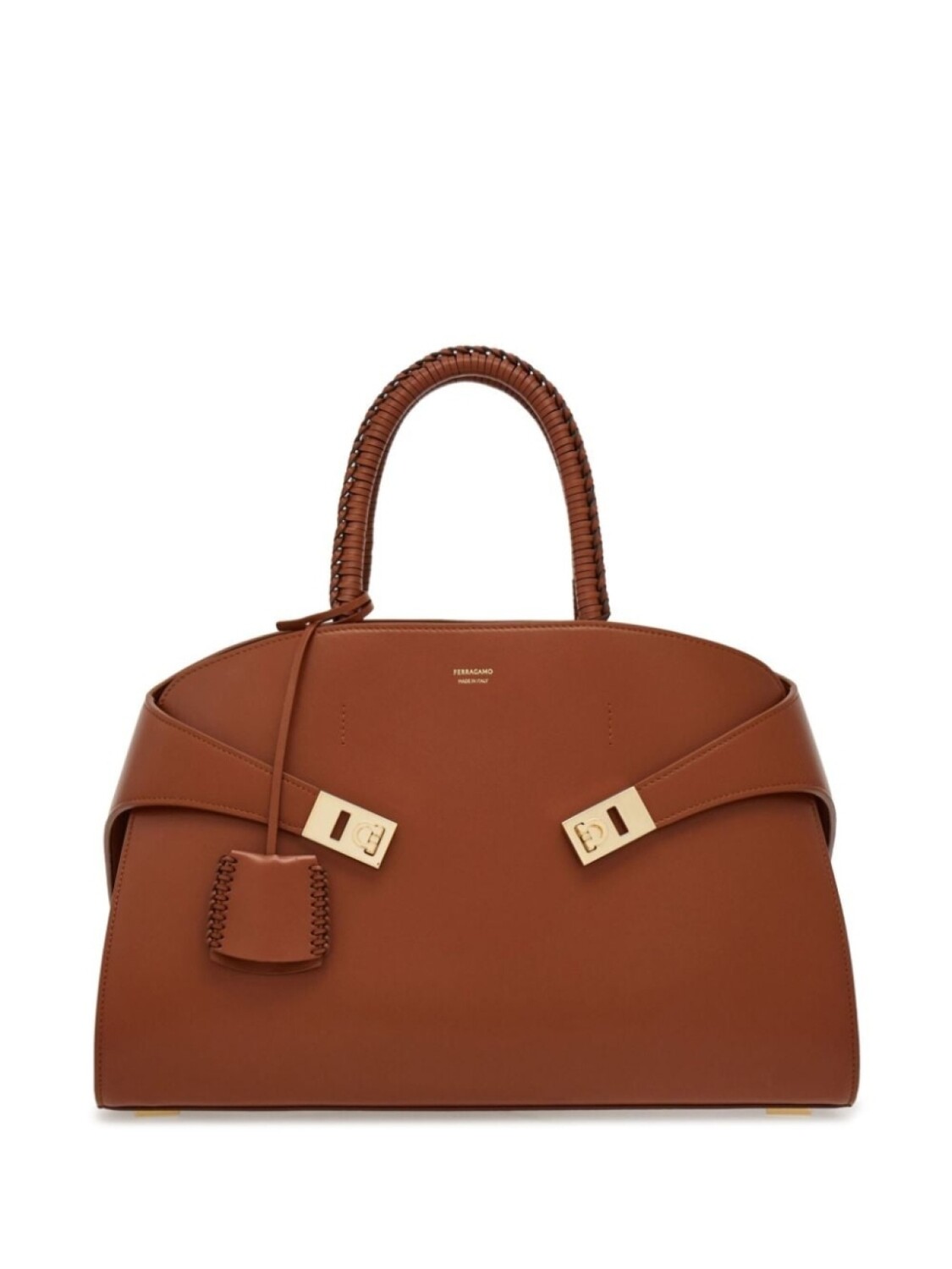 

Ferragamo сумка-тоут The Hug среднего размера, коричневый