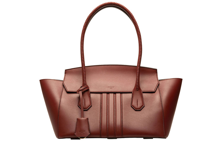 

BALLY Кожаная сумка-контроллер, сумка через плечо, обычная женская, красная