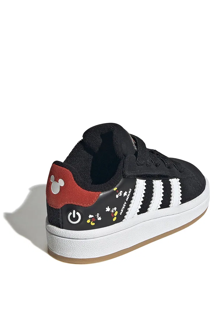 Кроссовки детские, с подсветкой и эластичной шнуровкой, Adidas x Disney Mickey Mouse Campus 00s, белые — фото 3