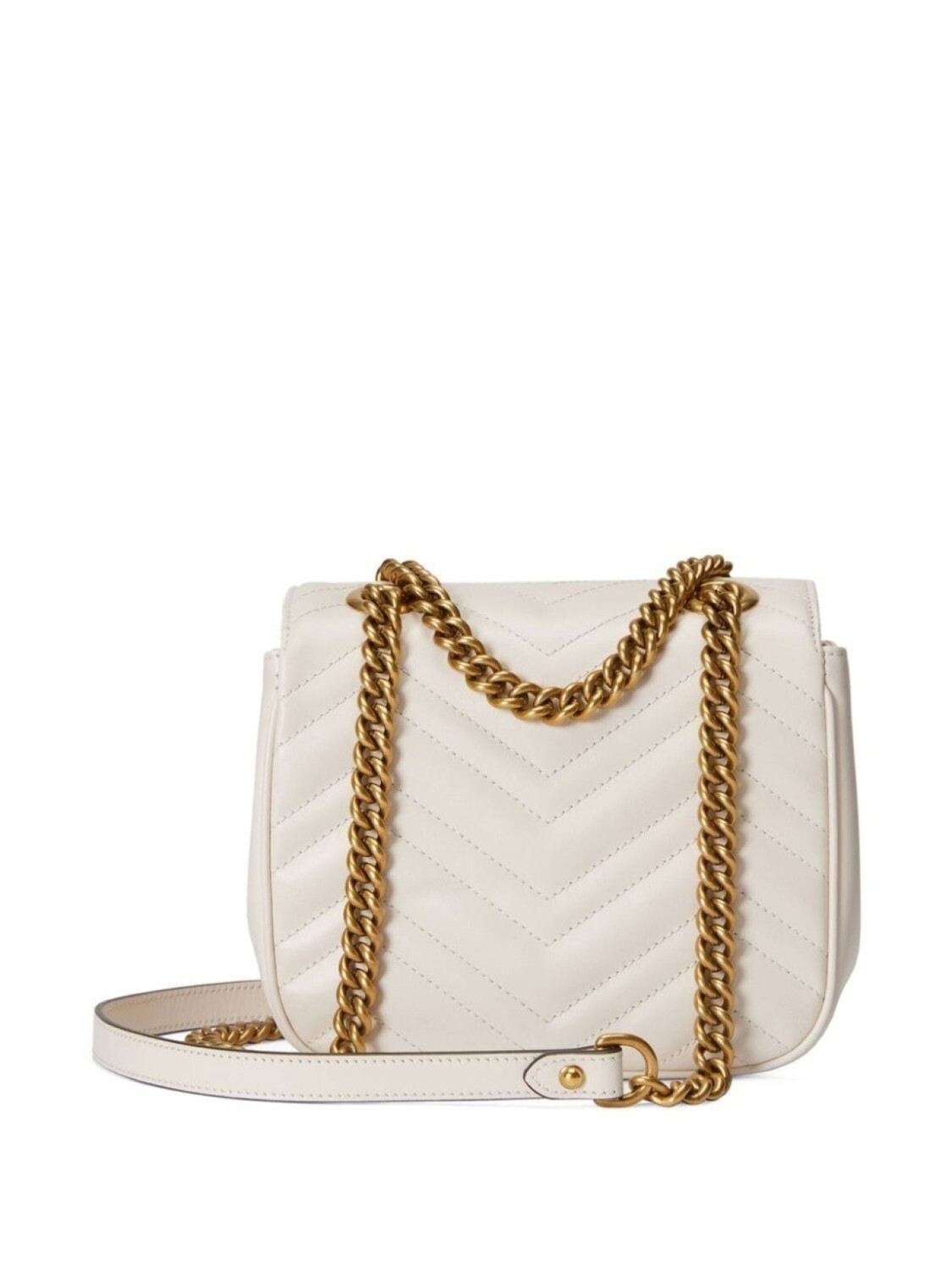 

Мини-сумка на плечо Gucci GG Marmont, белый