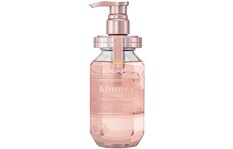 

&honey Glossy Шампунь Antihua Rose увлажняющий восстанавливающий уход для поврежденных волос 440мл*2