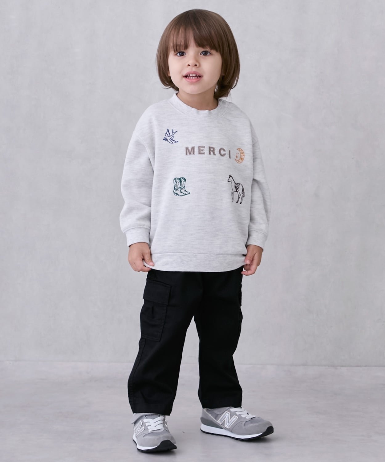 Брюки-карго Petit main, Black