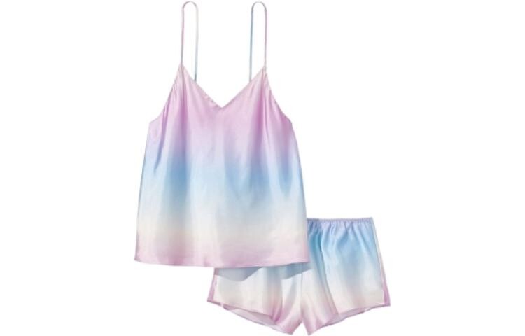 

Женский пижамный комплект Victoria's Secret, цвет Blue/Purple Gradient