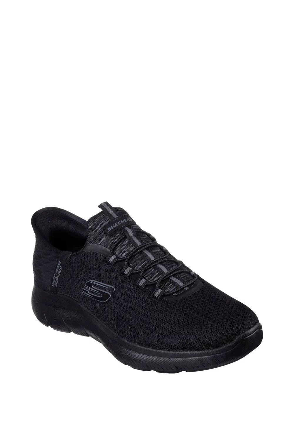 Кроссовки Skechers Hands Free Slip-ins Summits Debenhams, черный — фото 2
