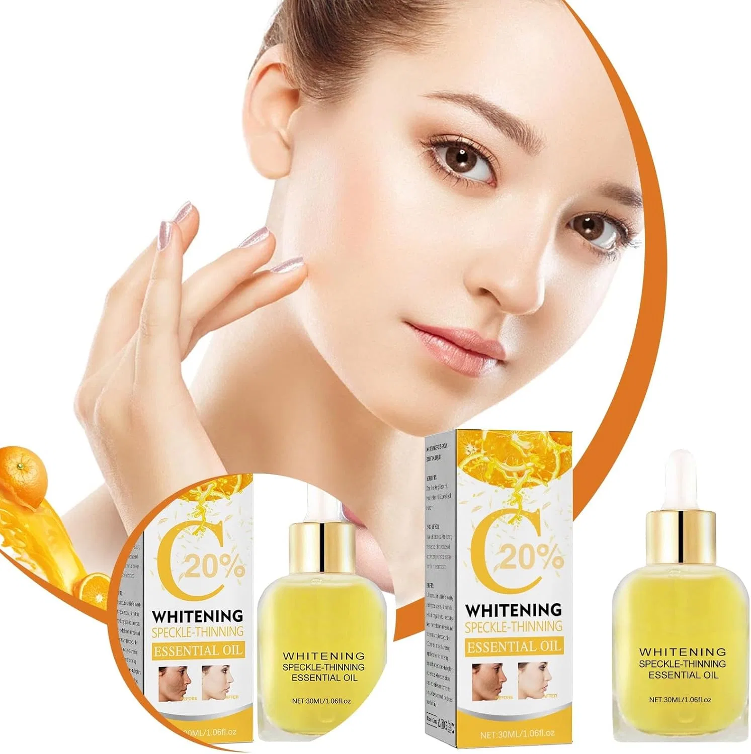 Масло для лица и тела Min C Facial Melanin Collecting Oil, осветляющее, 30 мл — фото 3