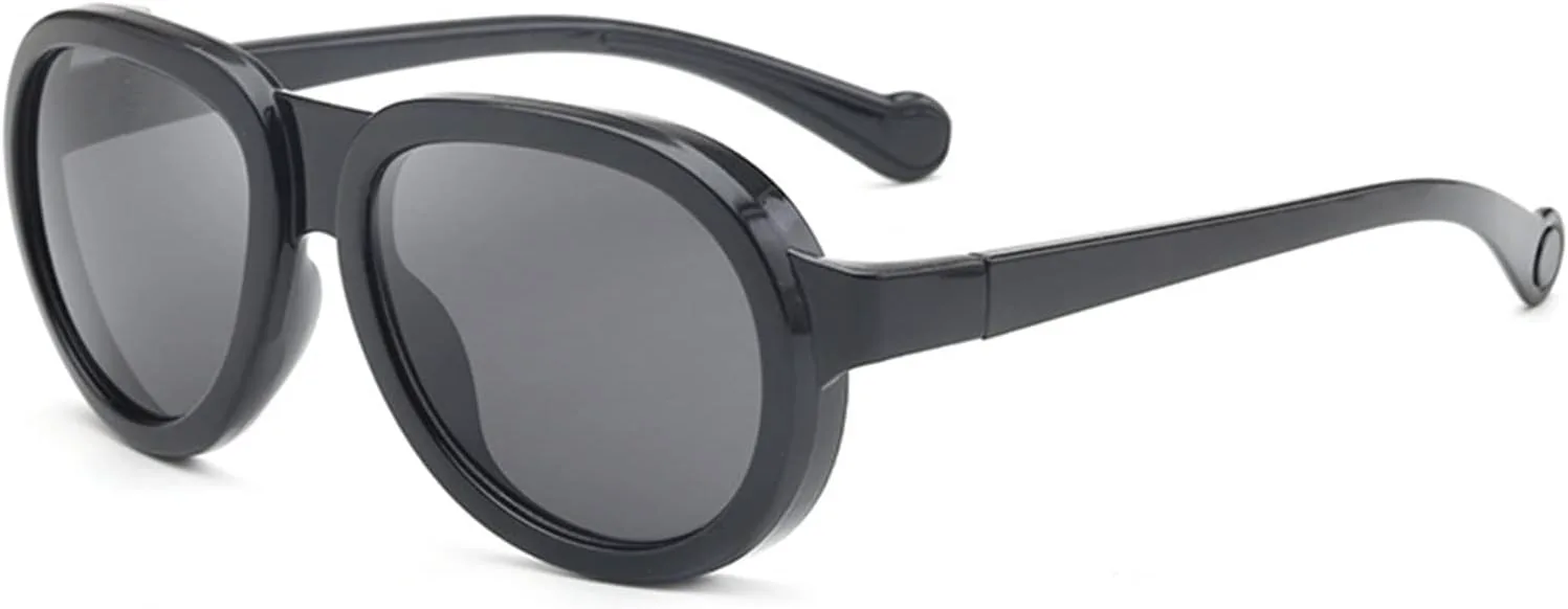 

Мужские солнцезащитные очки для вождения в крупной оправе, женские солнцезащитные очки для поездок на работу и шопинга на открытом воздухе Generic, Black