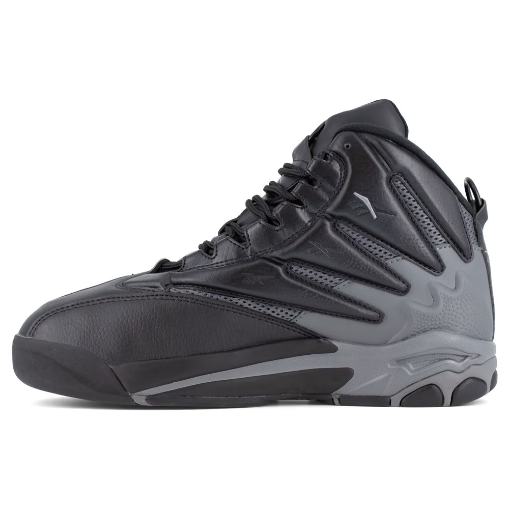 Кроссовки Reebok Work с высоким верхом и композитным носком для работы, black/grey — фото 3