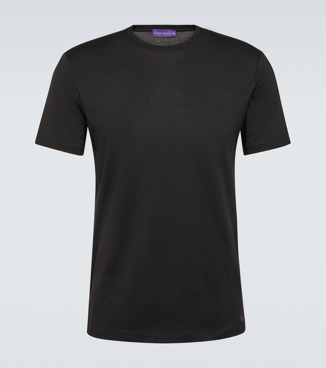 

Футболка из хлопкового джерси Ralph Lauren Purple Label, черный