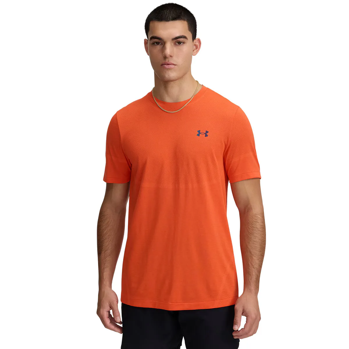 

UA Vanish Elite бесшовная мужская футболка SS Under Armour, оранжевый