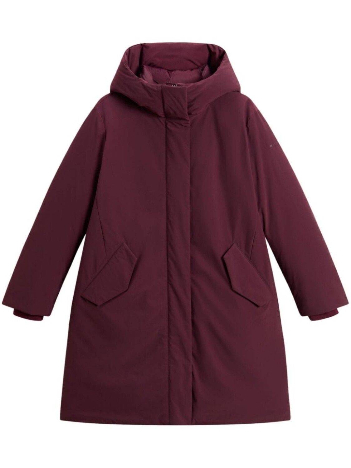 

Woolrich парка с капюшоном, красный