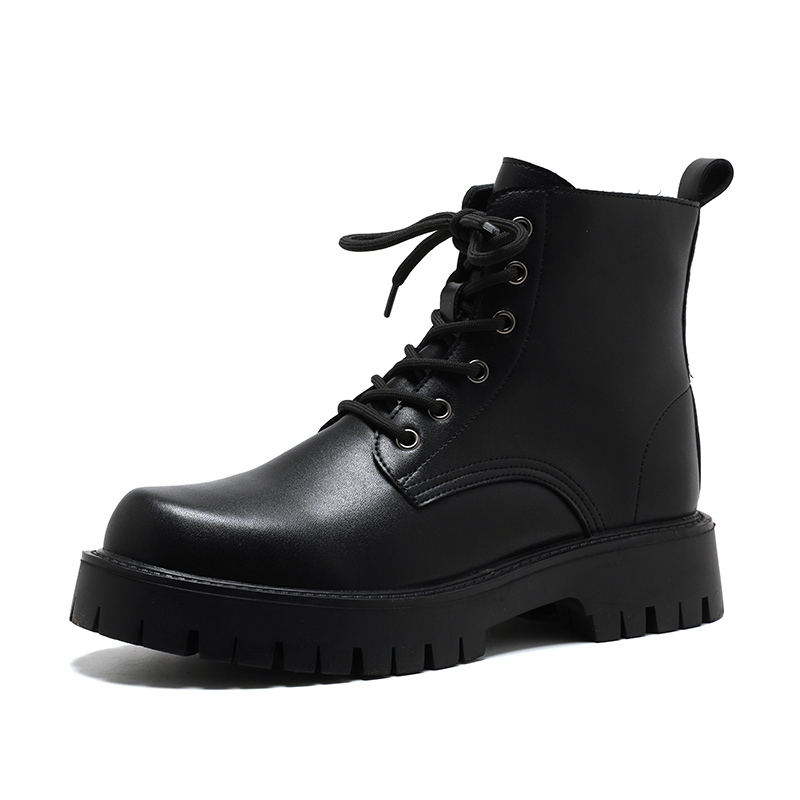 

Короткие берцы до середины икры Martin Boot Men's Black Cachiotti, черные с мягкой подкладкой, Черный, Короткие берцы до середины икры Martin Boot Men's Black Cachiotti, черные с мягкой подкладкой