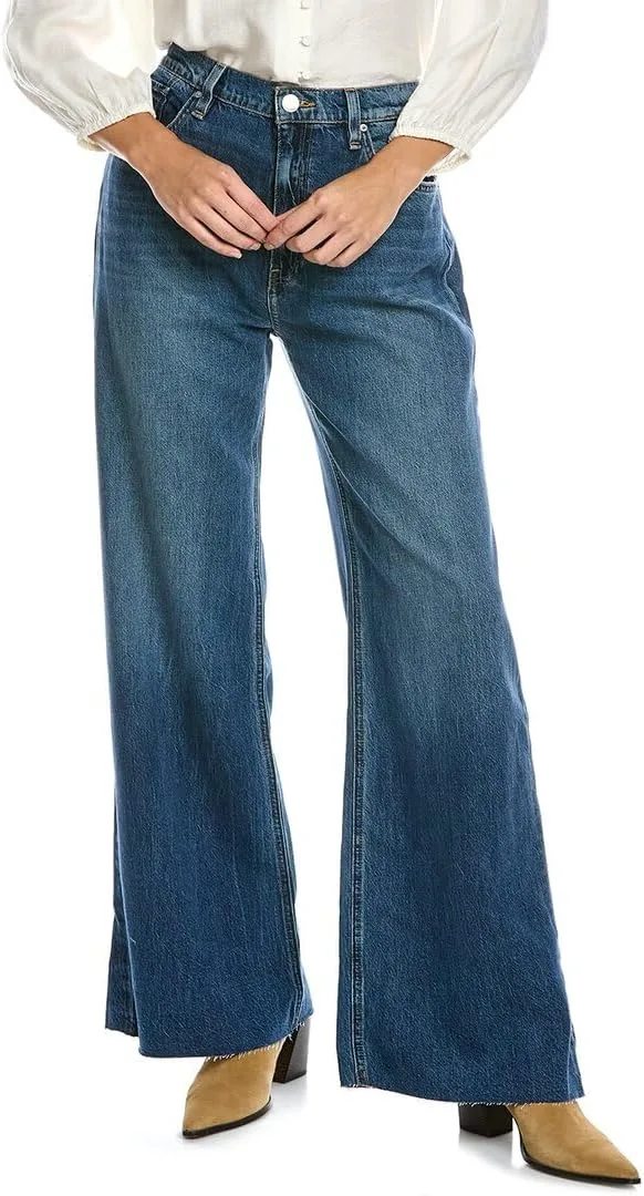 

Hudson женские джинсы Jodie High Rise Loose Fit Wide Leg