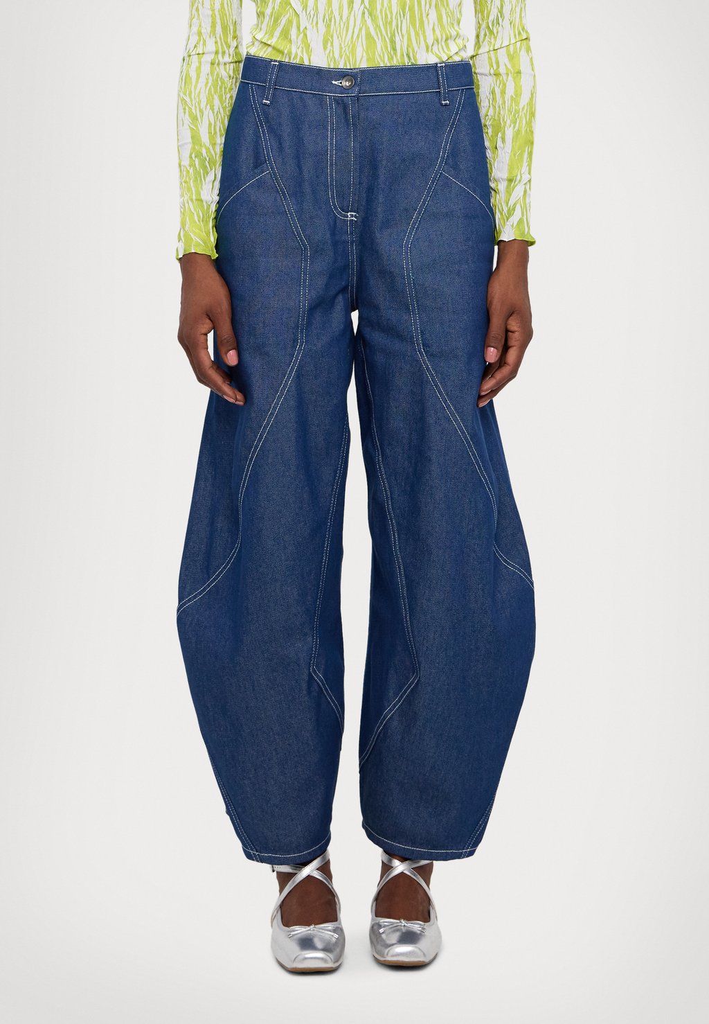 

Джинсы свободного кроя DIGI PANTS EXCLUSIVE Henrik Vibskov, темно-синий