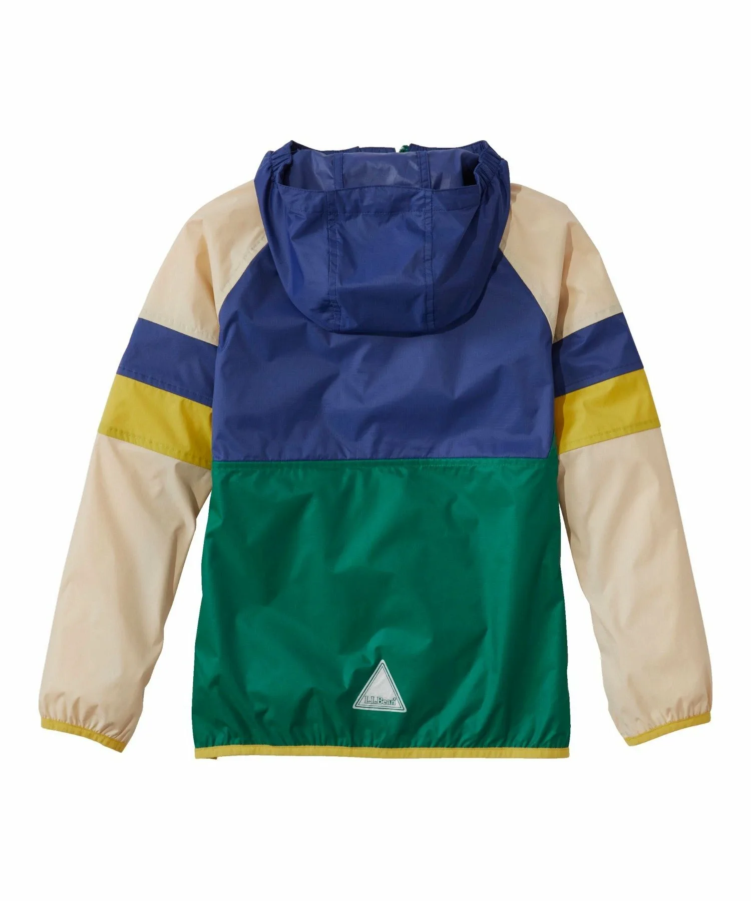 Детская куртка-анорак «Ветер и дождь» L.L.Bean, EmdSp/DkRyBl — фото 4