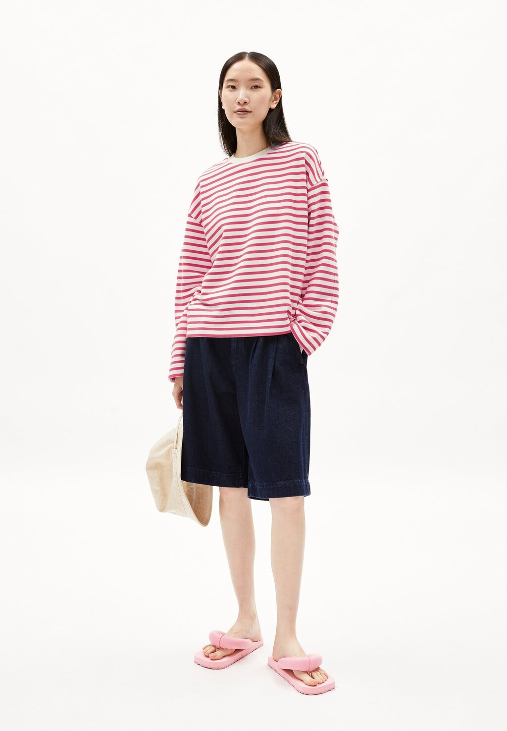 

Толстовка FRANKAA STRIPE ARMEDANGELS, красный