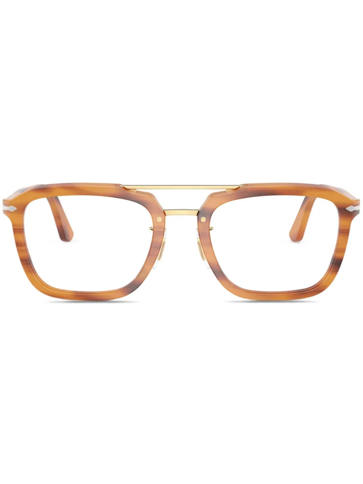 

Persol очки-пилоты, коричневый