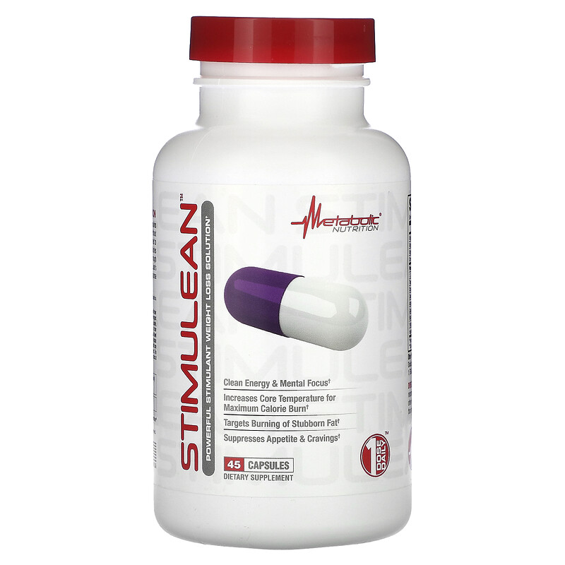 

Metabolic Nutrition, Stimulean, 45 капсул