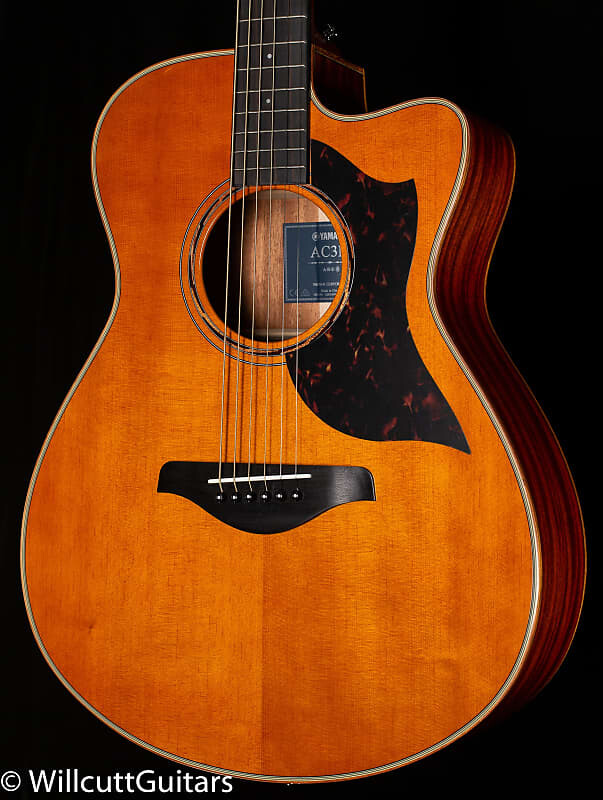 

Акустическая гитара Yamaha AC3M Small Body Cutaway Acoustic Electric Vintage Natural