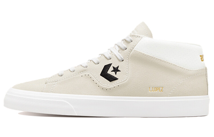 

Обувь для скейтбординга Louie Lopez, унисекс, средняя высота, кремово-белая Converse, Белый, Обувь для скейтбординга Louie Lopez, унисекс, средняя высота, кремово-белая Converse