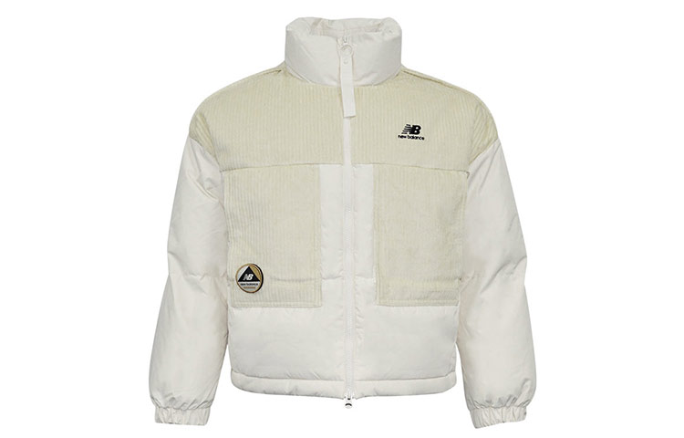 

New Balance Женский пуховик бежево-желтый, Beige Yellow