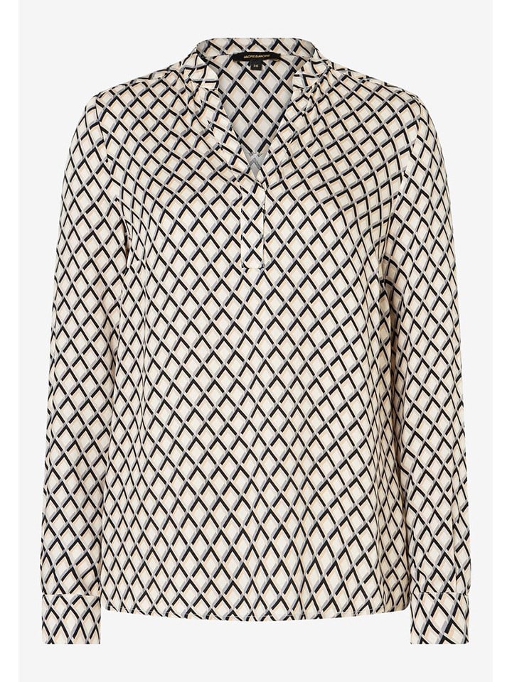 

More & More Блузка кремового/черного цвета