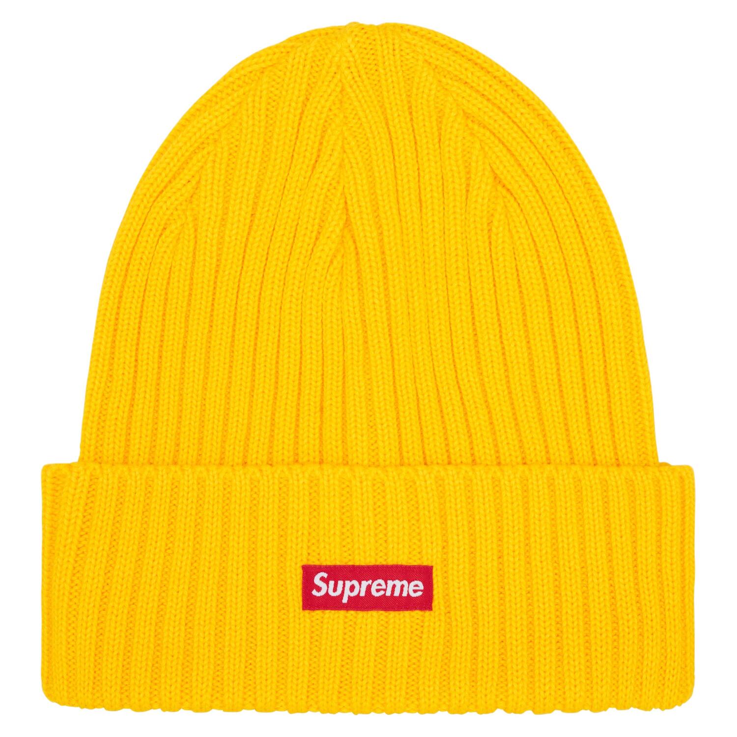 

Supreme Широкая вязаная шапка, Yellow