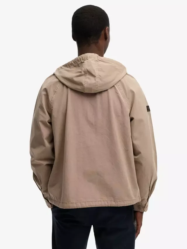 Куртка с капюшоном из выстиранного твила, цвет выстиранный камень Superdry — фото 2