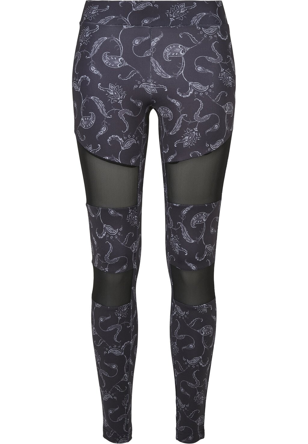 

Леггинсы Urban Classics Tech Mesh Aop, черный пейсли